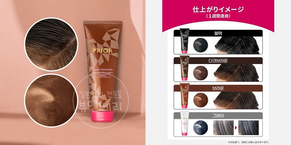 시세이도 염색약 80g 순한 저자극 뿌리 새치커버 엔리치 밝은 셀프염색