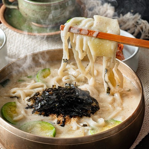 칠갑농산 홍게칼국수 미역칼국수 2+2봉 총 8인분