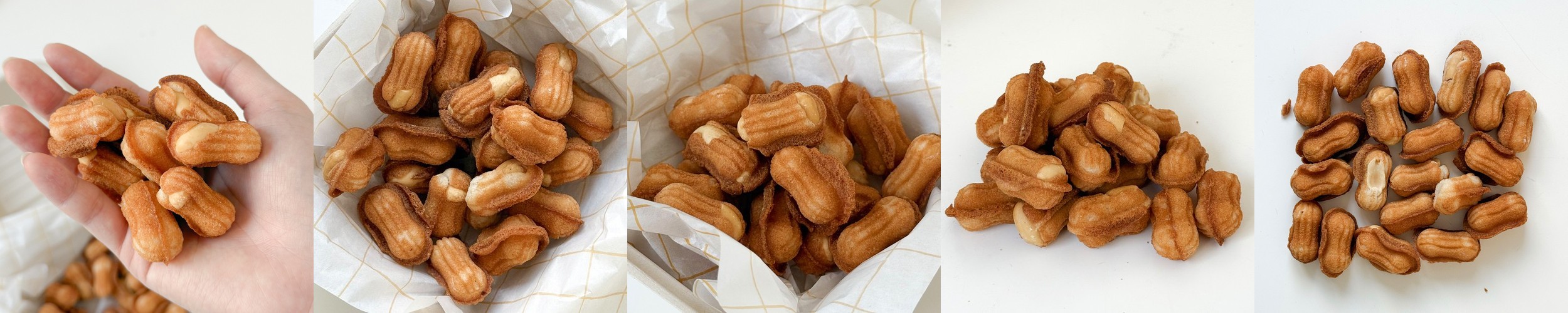 당연구소 땅콩과자 땅콩빵 쌀빵 저당땅콩빵, 95g, 4개