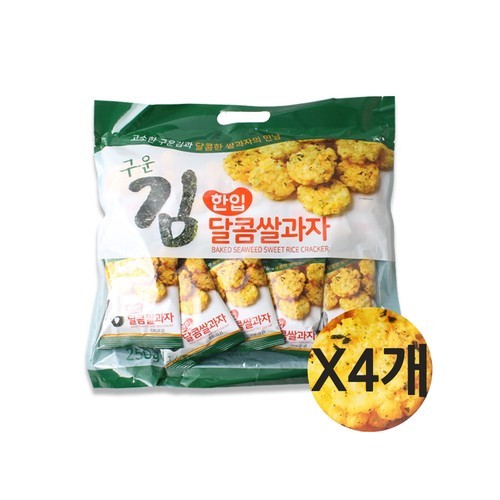 구운김 달콤 쌀과자 800g 1+1 / 김맛