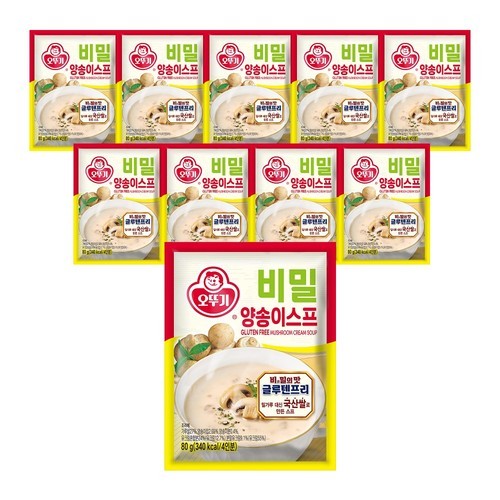 오뚜기 비밀스프 양송이, 80g, 1개