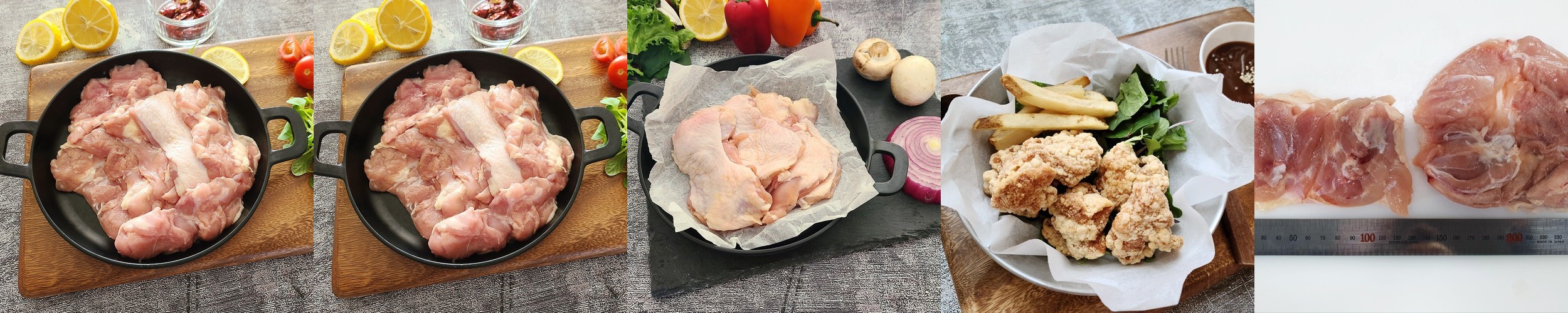 닭장사 국내산 냉장 냉동 닭다리살 정육 1kg 순살 통 사이 조각