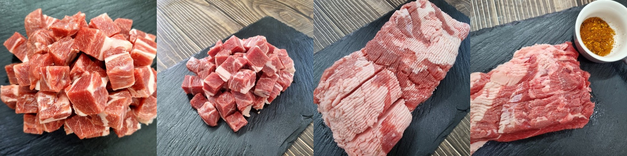 힐링미트 양고기 어깨살 양갈비 양꼬치 큐브 깍두기 슬라이스 500g