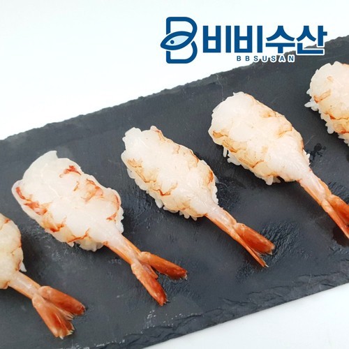 청정씨푸드 동해안 활 단새우 500g 손질 20p