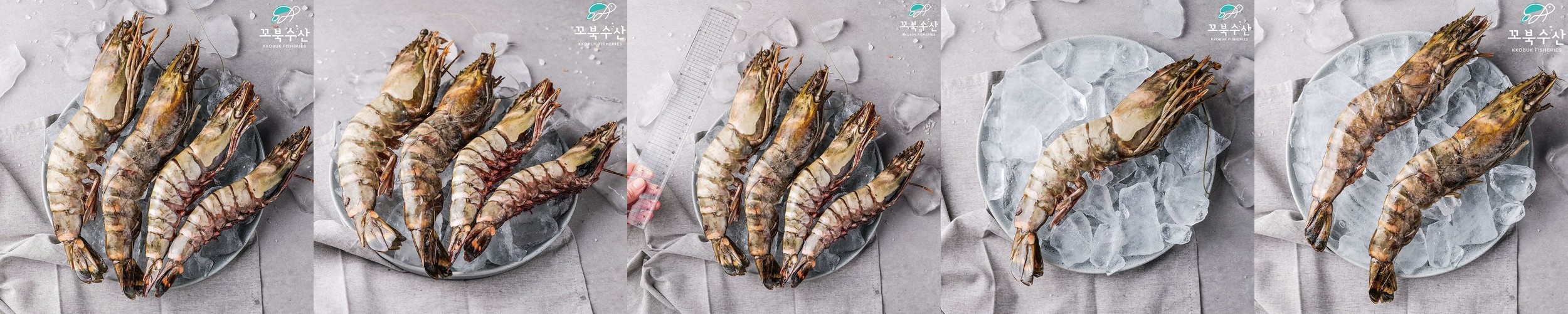 청정씨푸드 동해안 활 단새우 500g 손질 20p