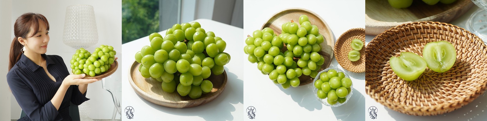 친환경으로 재배한 유기농 포도 캠벨 4kg