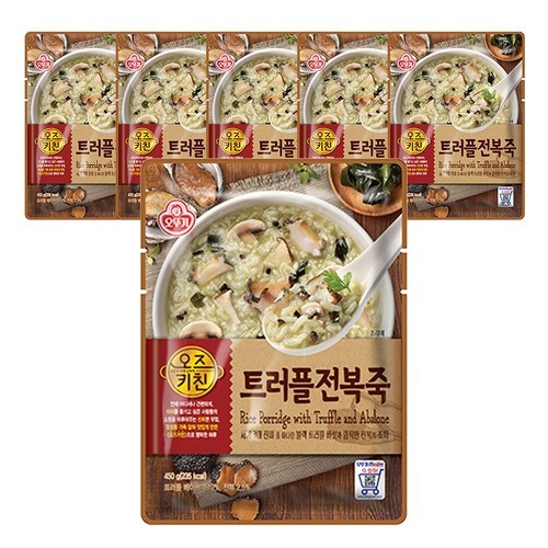 수제로 만든 내장듬뿍 전복죽 전복내장죽 1인분 400g