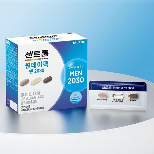 가든오브라이프 유기농 남성 종합 멀티 비타민 영양제 30정, 4개