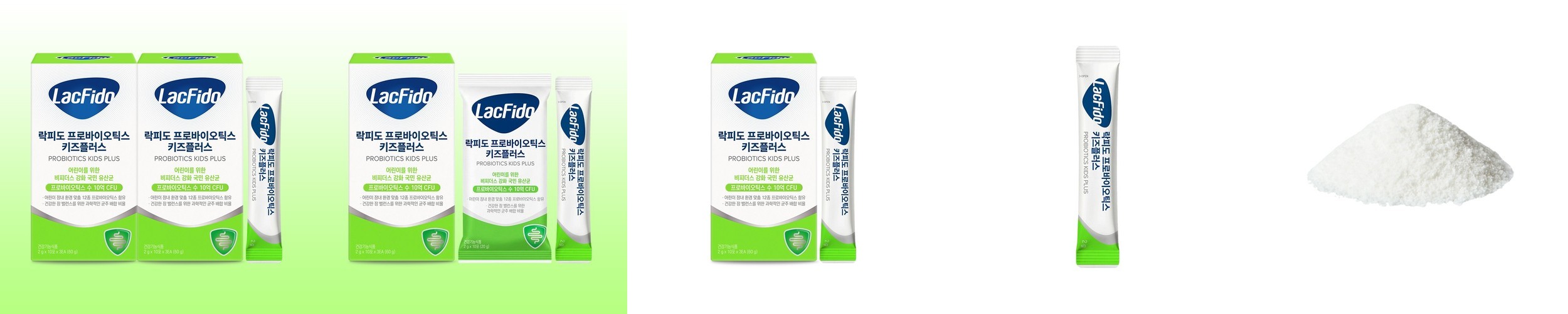 락피도 프로바이오틱스 키즈 플러스 베이비아기유산균 비피더스 10억CFU 30포, 2개