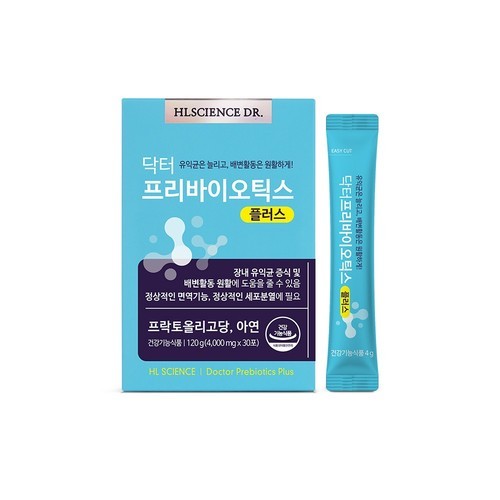 영롱 식물성 신프리바이오틱스 5g / 국내산프락토올리고당 분말 FOS 유산균먹이 이눌린