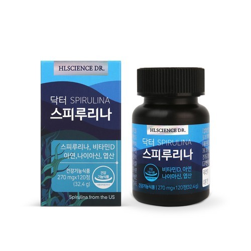 하와이안 닥터 스피루리나 270mg 120정, 1개