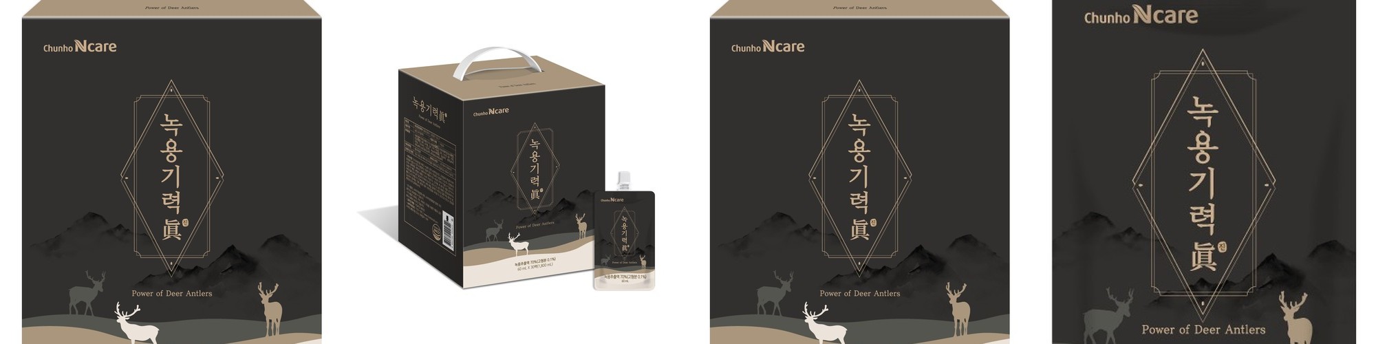 정원장 6년근 홍삼 스틱 프리미엄 골드 진세노이드액 1kg, 2개