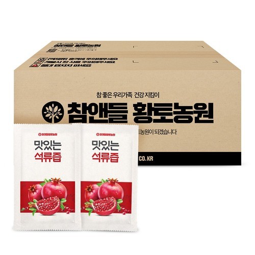 [국산100%] 참앤들황토농원 맛있는 흑마늘진액 70ml 100포, 2개