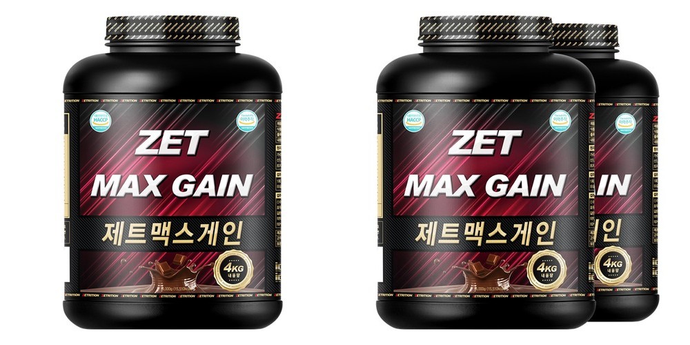 맥시멈 빅 게이너1100 체중 벌크업 탄수화물 보충제 식사대용 식품 2kg