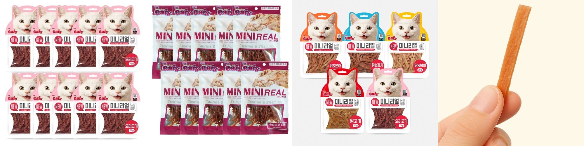더캣츠 그대로미니포켓 고양이육포 고양이건조 간식 연어, 40g, 1개