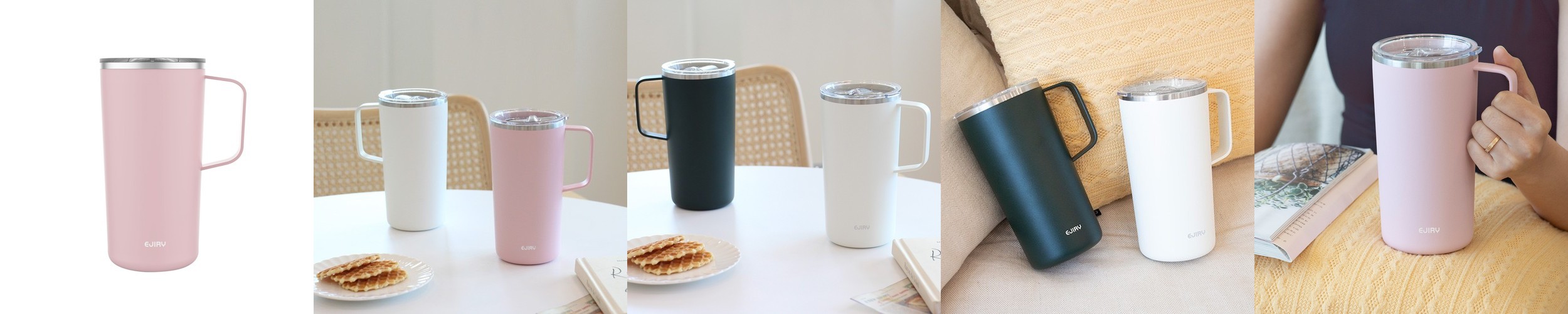 캐나다 아소부 스테인레스 보온보냉 파스텔 컬렉션 빨대텀블러 슈퍼브시피 600ml
