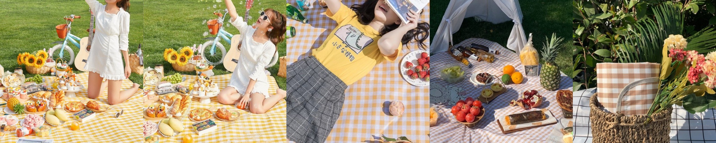 아이두젠 피크닉 매트 캠핑 돗자리 라운드 마린