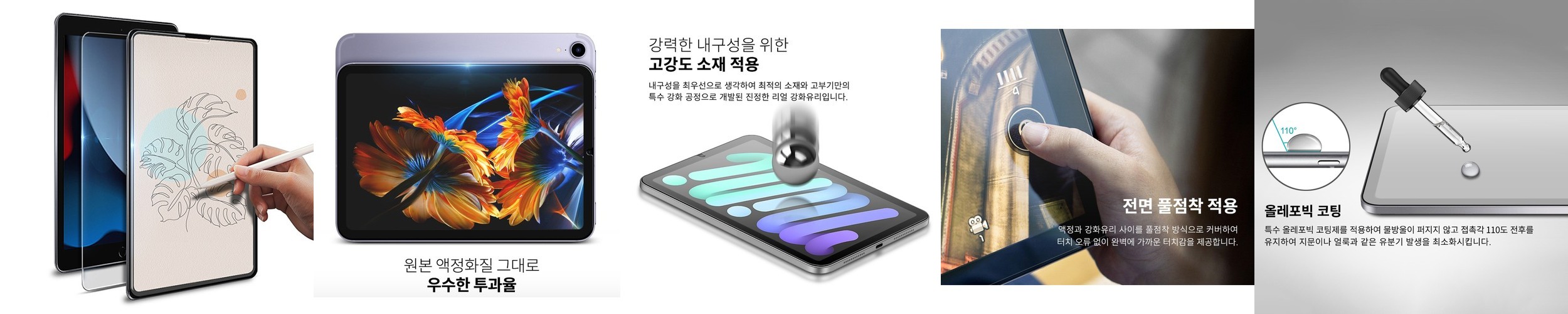 이북리더기 슈페리어 AR 고화질 액정보호필름 예스24 크레마 페블, 1매입