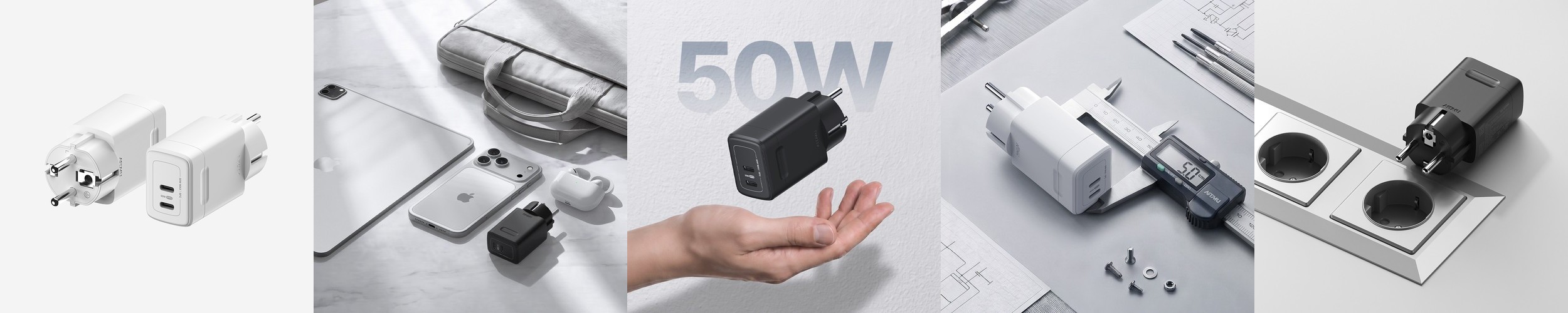 이어맥 초슬림 3포트 고속충전 보조배터리 10000mAh
