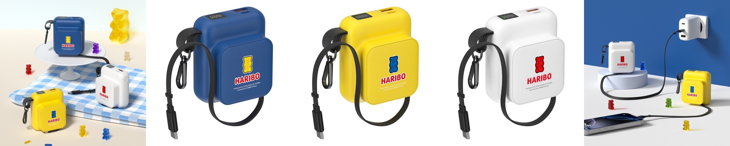 이어맥 하리보 PD 100W 초고속 충전기 4포트 멀티 어댑터