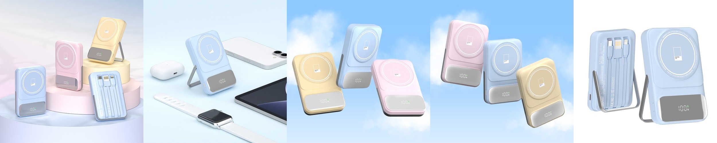 이어맥 하리보 PD 고속충전 보조배터리 10000mAh 22.5W 빌트인 릴케이블