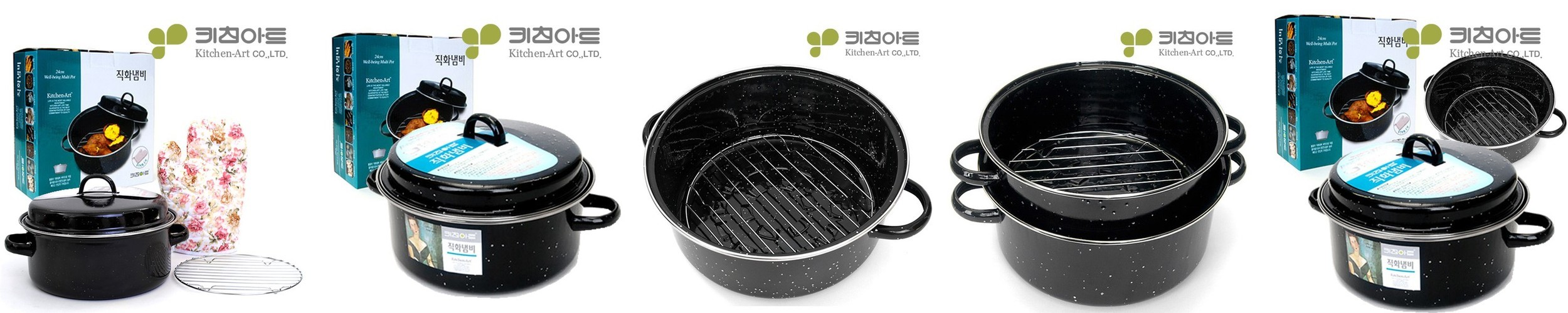 멀티쿠거 에어로락 글라스 에어프라이어 4.5L 1.8L 유리용기 에어프라이기