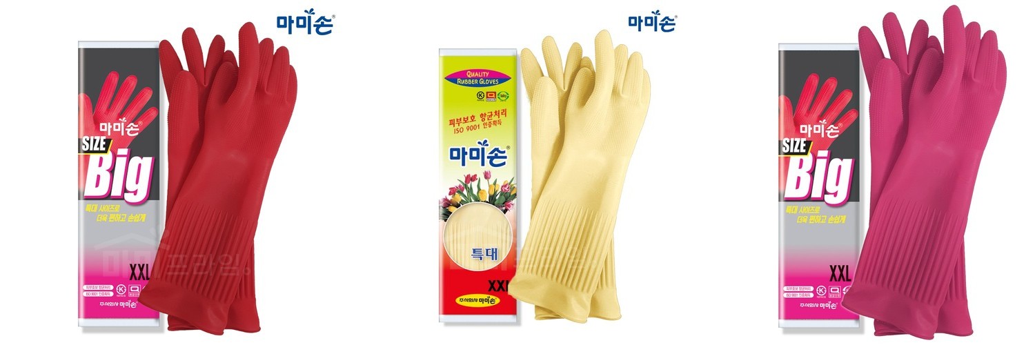 손끝에 별 고무장갑 SS(미니), 1개
