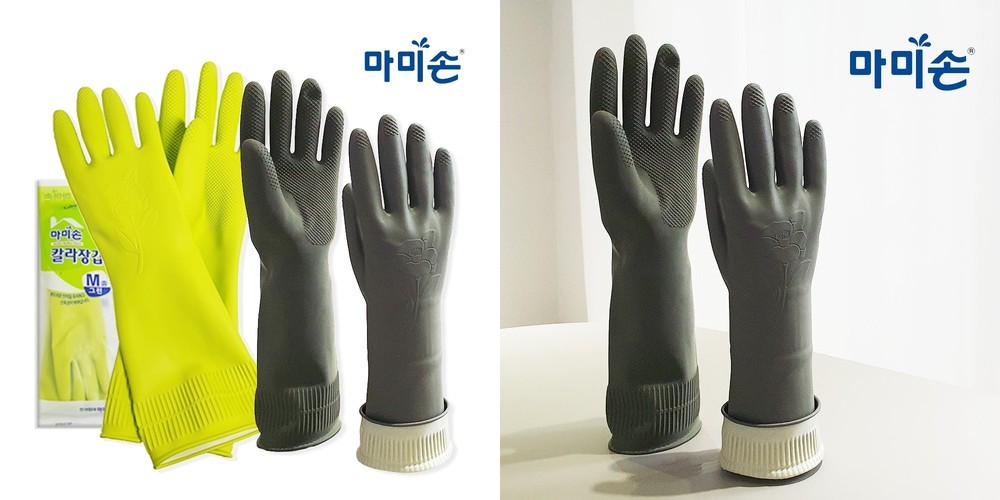 손끝에 별 고무장갑 SS(미니), 1개
