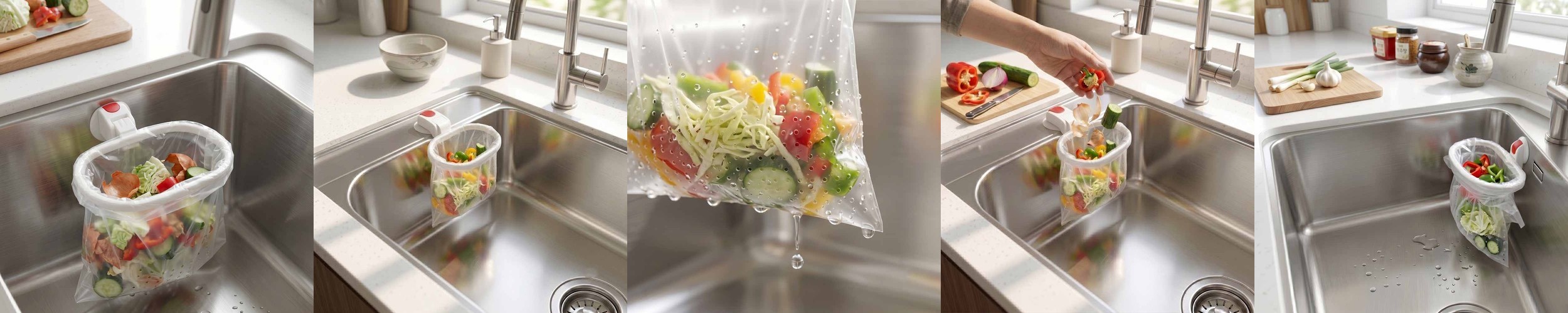 플루딕 진공 음식물쓰레기통 3L+시리얼볼 1P