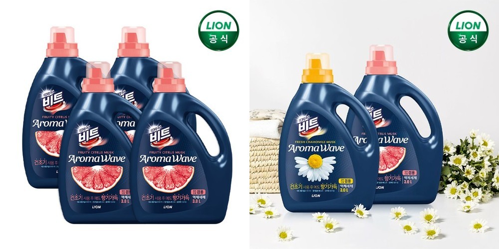 비트 아로마웨이브 세탁세제 3L x 4개 / 중성세제