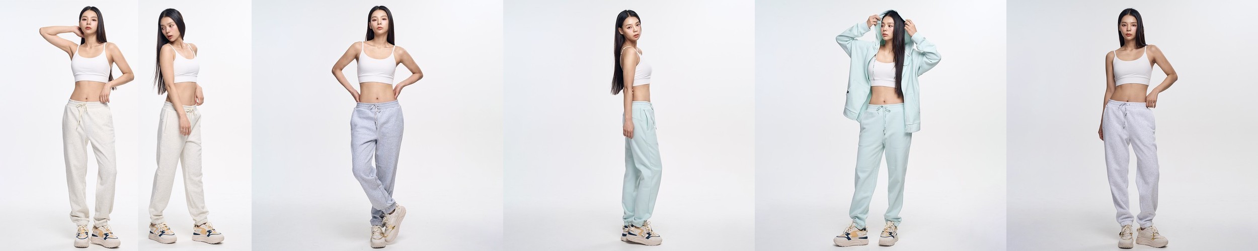 키170이상 롱다리 기본 일자 팬츠 레깅스 여성 요가복 바지 필라테스 AH06