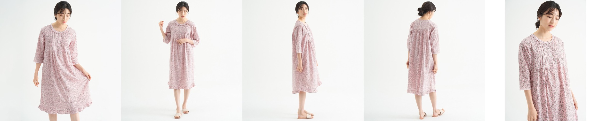 펭수 순면 고리형 핸드타월 세트 어린이집 수건 5장