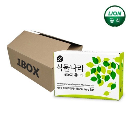 식물나라 비누 캐모마일 모이스처 x 16개 / 세안 비누