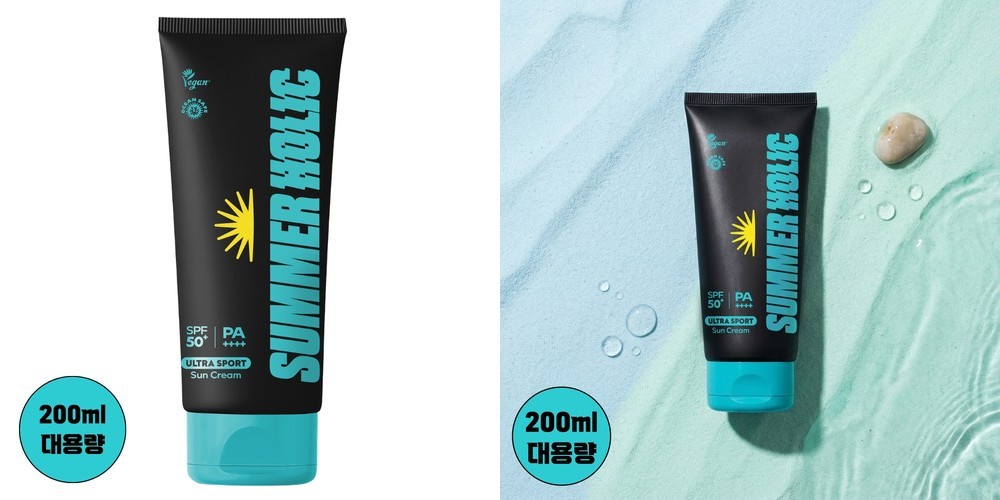 썸머홀릭 울트라 스포츠 선크림 SPF50+ PA++++ 50ml, 1개