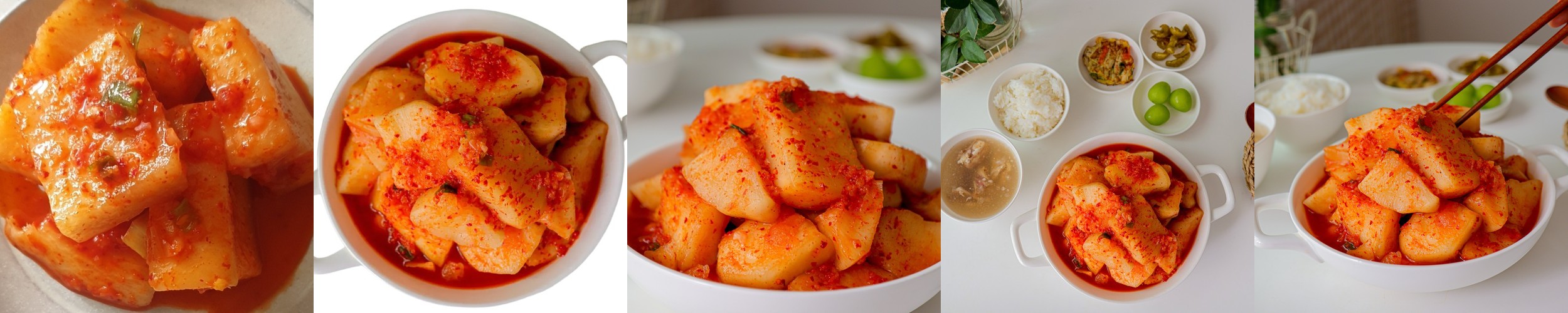 일품김치 국내산 석박지 3kg 중부식