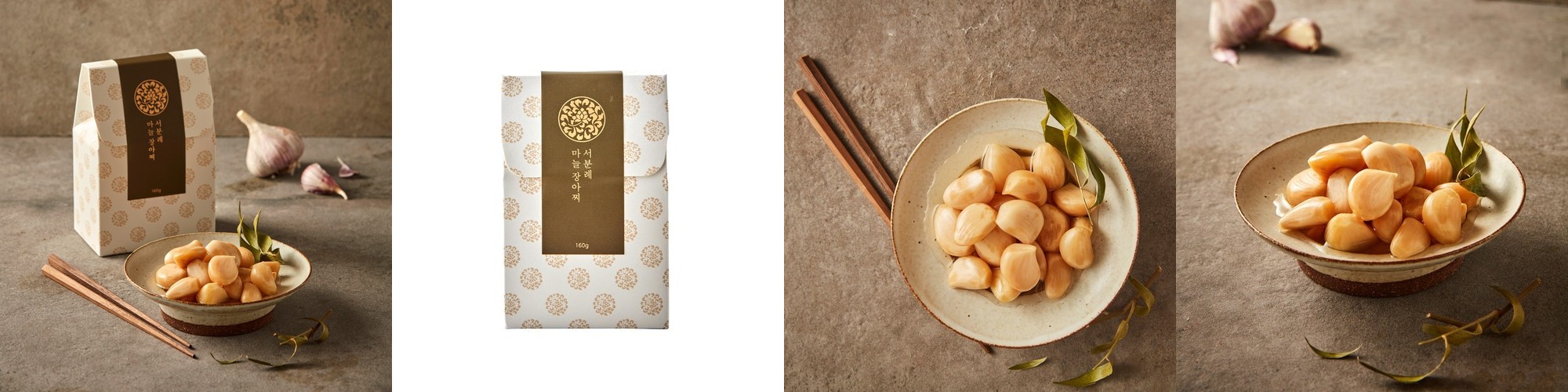 마늘장아찌 국산 고추장 마늘 반찬 순창 가남 1kg, 1개