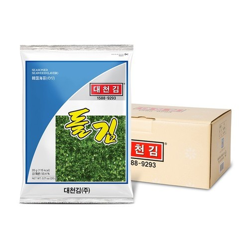 대유맛김 (재래김) 대천 전장김 10봉