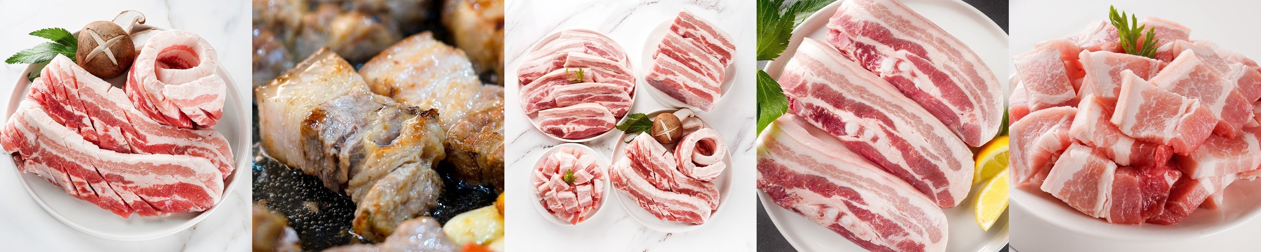 헬스꼬기 돼지고기 등심 살코기 단백질 식단 슬라이스, 200g, 5개