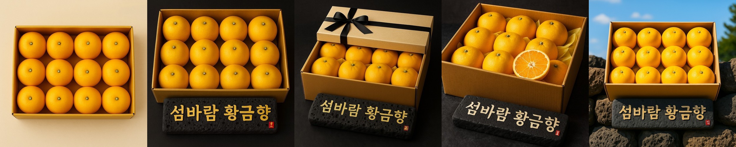 진심먹거리 제주 하우스감귤 선물세트 로얄과 산지직송