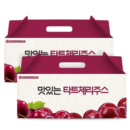 푸드버킷 몽모랑시 타트체리주스 30포 2.1L, 1개