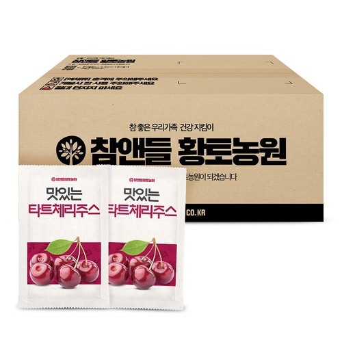 푸드버킷 몽모랑시 타트체리주스 30포 2.1L, 1개