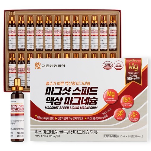 대웅생명과학 마그샷 스피드 액상 마그네슘 24개입, 1개