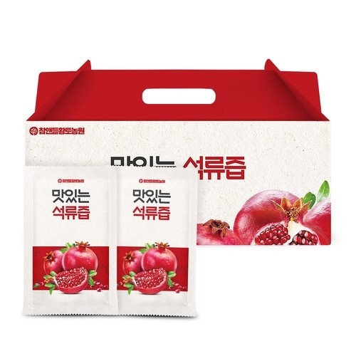 참앤들황토농원 맛있는 석류즙 70ml 30포, 1개