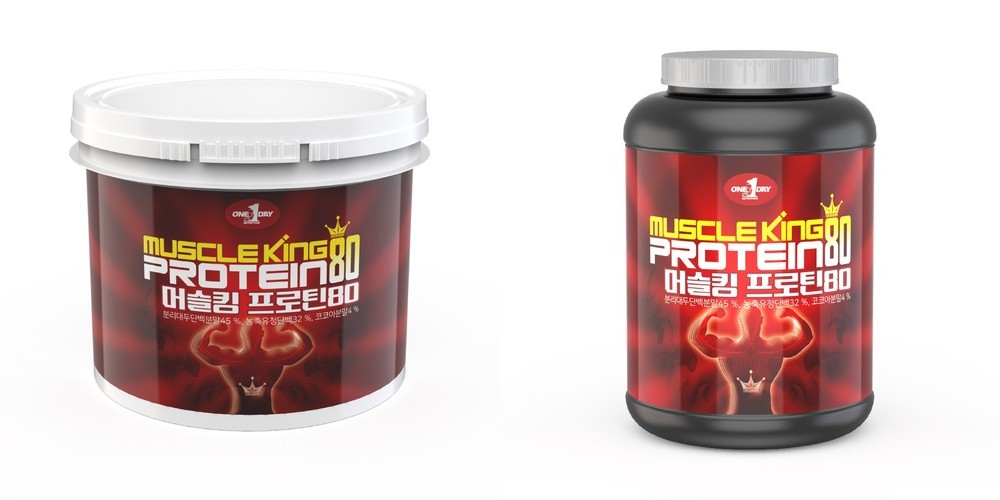 머슬킹 프로틴80 원데이뉴트리션 동식물성 단백질 헬스 보충제 ISP, WPC 4kg