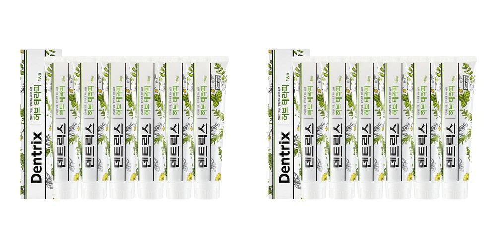 센토 화이트닝 미백케어 치약 퓨어민트향 120g 4개+구취케어120g 1개 치아미백 누렁니