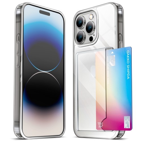 바라보고 맥폴리오 맥세이프 카드지갑 카드홀더 iPhone12 시리즈 이상 전 모델, 가죽, 블랙