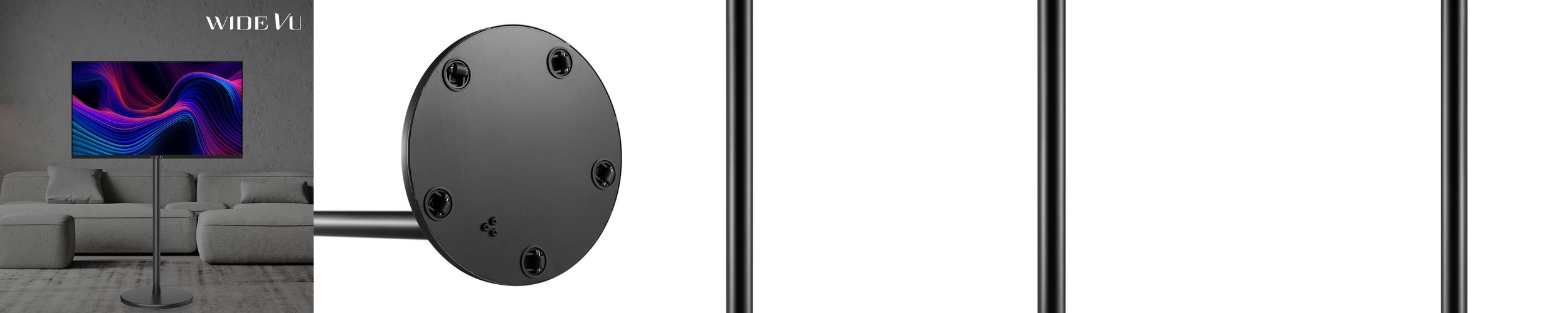 더함 삼탠바이미 스마트 102cm(40인치), QLED 라이트, 이동식 스탠드
