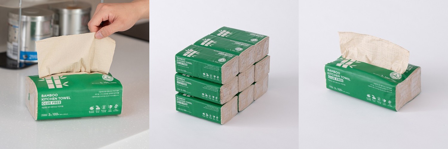 코주부 키친타올 50분의1그루 6롤 900매, 4팩