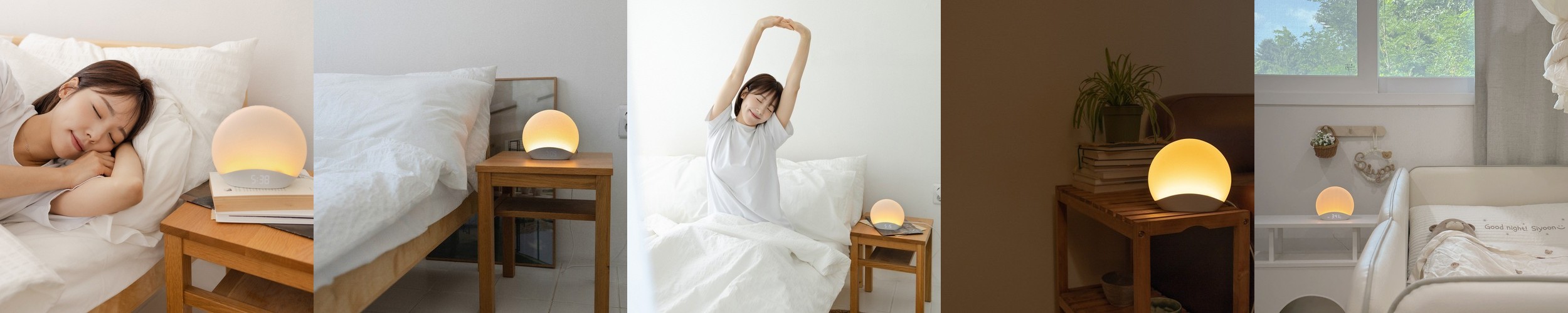 [강화유리] 시간별 3분 양치 타이머 모래멍 우드 모래시계
