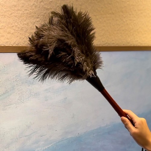 레데커 타조털 먼지털이개 먼지떨이 화이트(50cm)468809